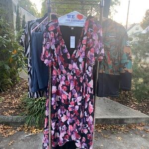 12THOMPSON Women’s Floral Dress size 3X - NWT